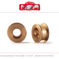 NSR - Racing Bushings - 3/32 autolubricant & no friction - 2,5mm diam