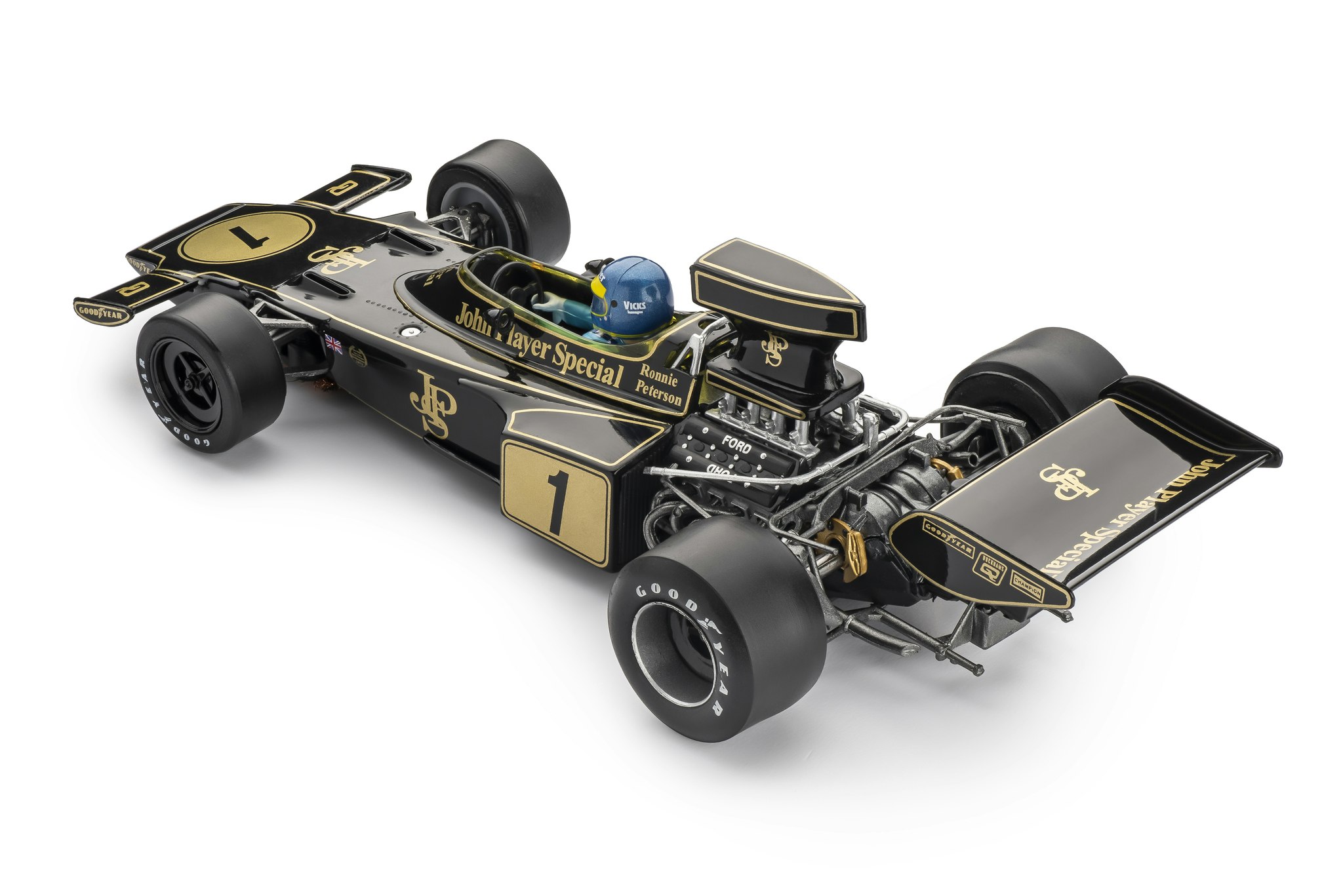 Policar - Lotus 72E - #1 - 1st Monaco GP 1974 - Ronnie Peterson