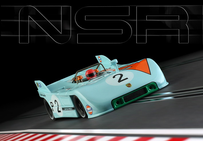 NSR - PORSCHE 908/3 GULF NURBURGRING 1971 #2 SW SHARK 21,5K EVO - Historic Line