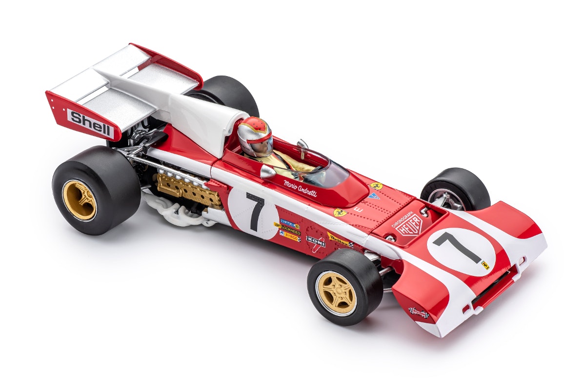Policar -  Ferrari 312B2 - n.7 Spanish GP 1972 - Mario Andretti