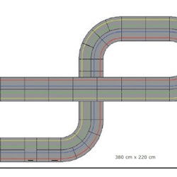 Policar - 4 lanes starter set (9,2 m track) - Tillfälligt Slut. Lägg gärna förhandsorder så vi tar hem tillräckligt! FRAKTFRITT inom SVERIGE