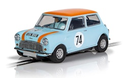 Scalextric - Austin Mini Cooper S - Gulf Edition Nick Riley & Gabriele Tarquini