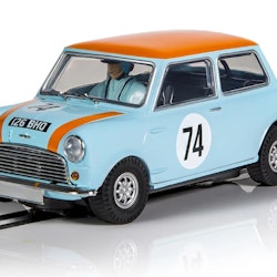 Scalextric - Austin Mini Cooper S - Gulf Edition Nick Riley & Gabriele Tarquini