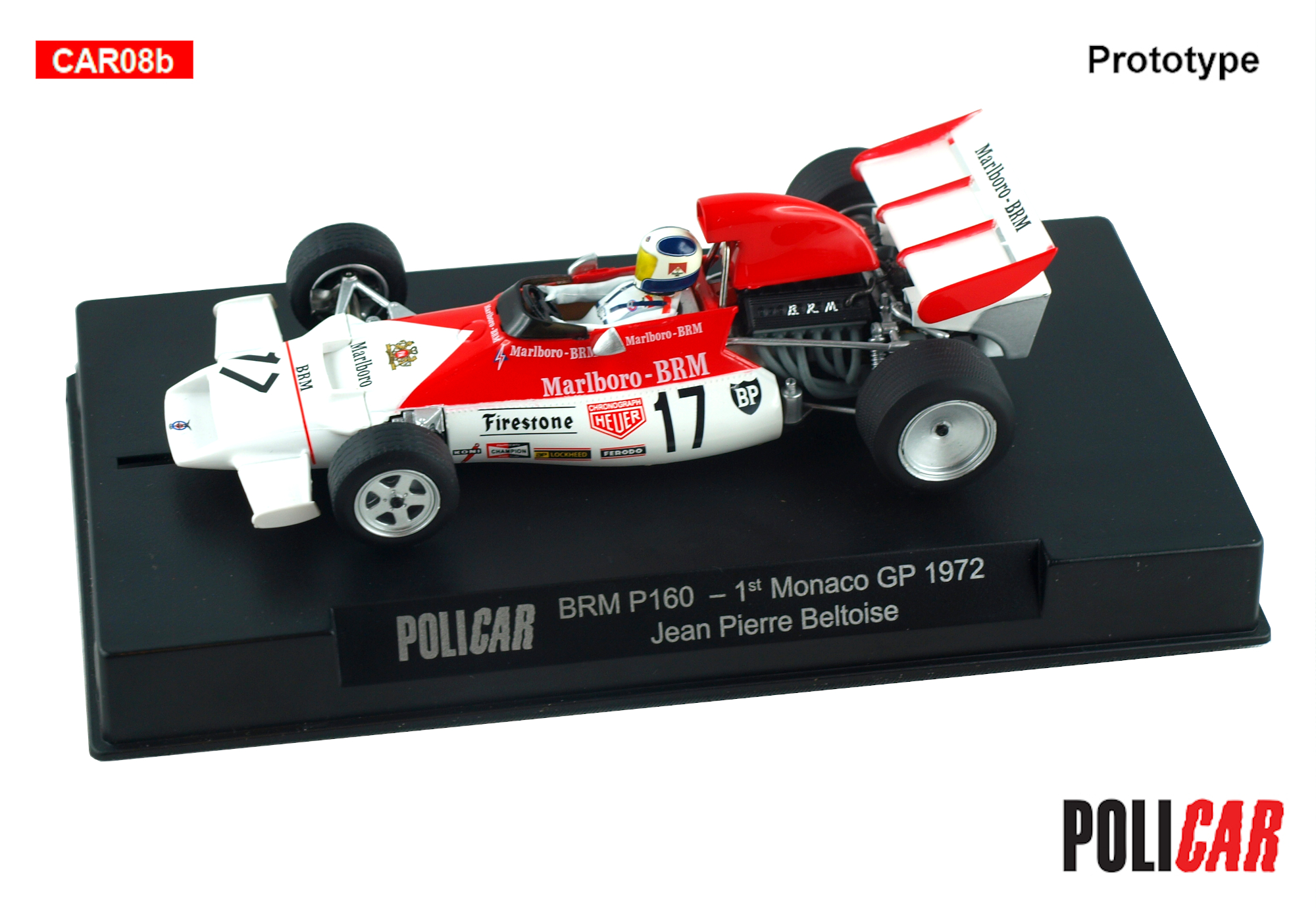 Policar - BRM P160, Nr.17, GP Monaco 1972  (PREORDER) -  Q2-2023