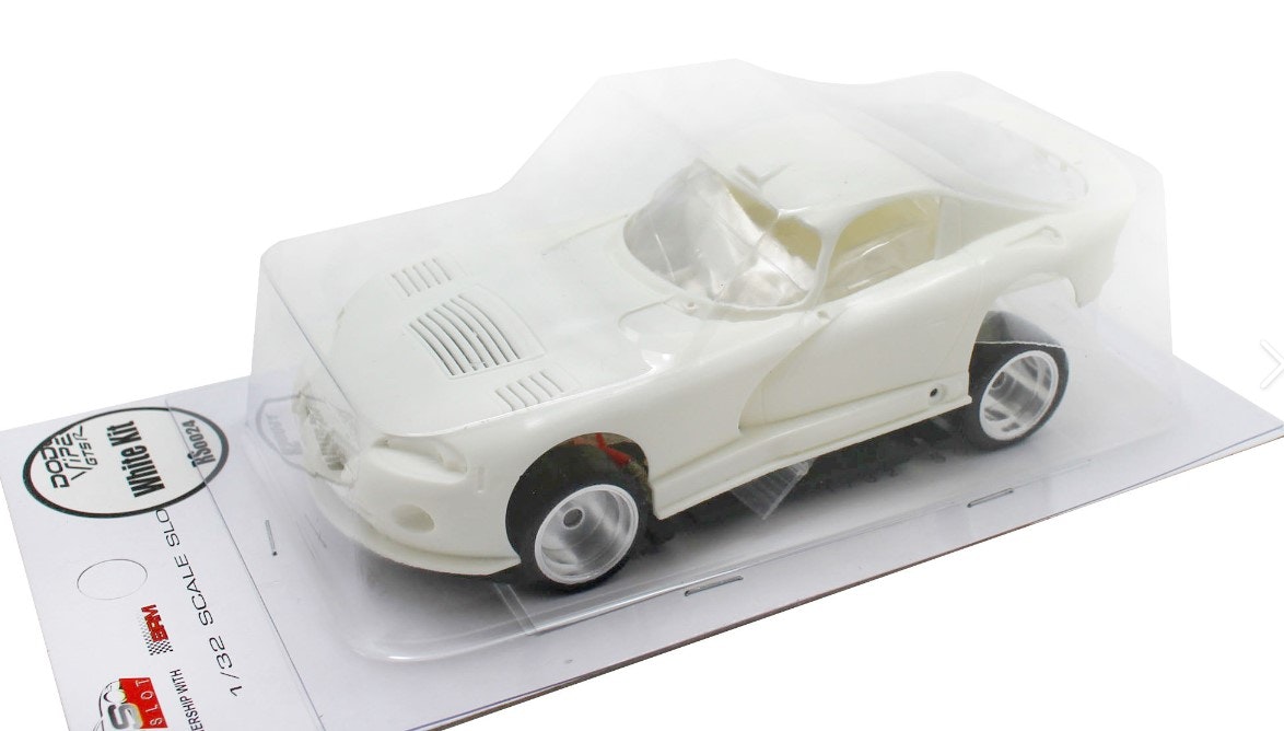 Revoslot - Dodge Viper White Kit - 1/32 slot car
