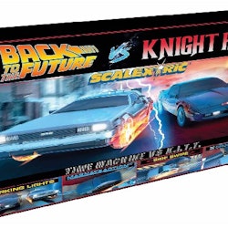 Scalextric - BACK TO THE FUTURE VS KNIGHT RIDER 1980 Set