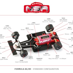NSR - Formula 86/89 - FITTIPALDI COPERSUCAR - #16