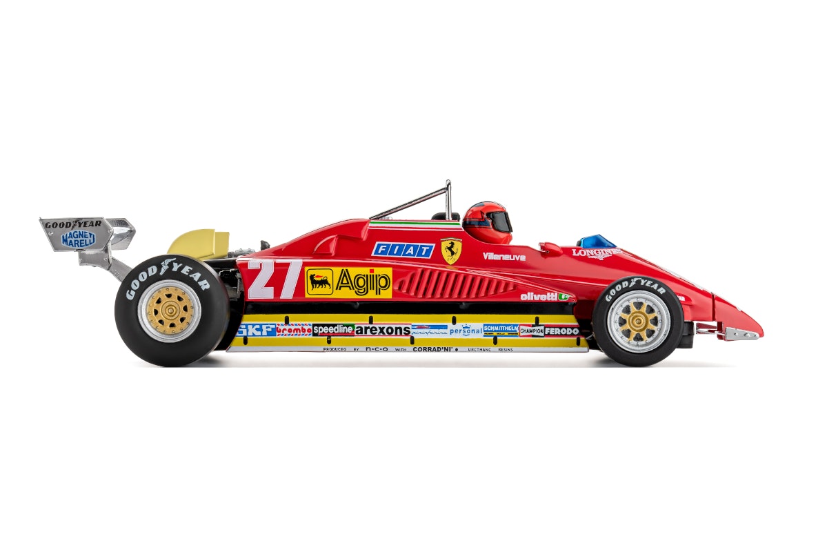 Policar - 126 C2 - n.27 Zolder GP Qualifying 1982 - Gilles Villeneuve