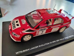 AutoArt - Mitsubishi Lancer WRC 2001 - Mäkinen/Lindström