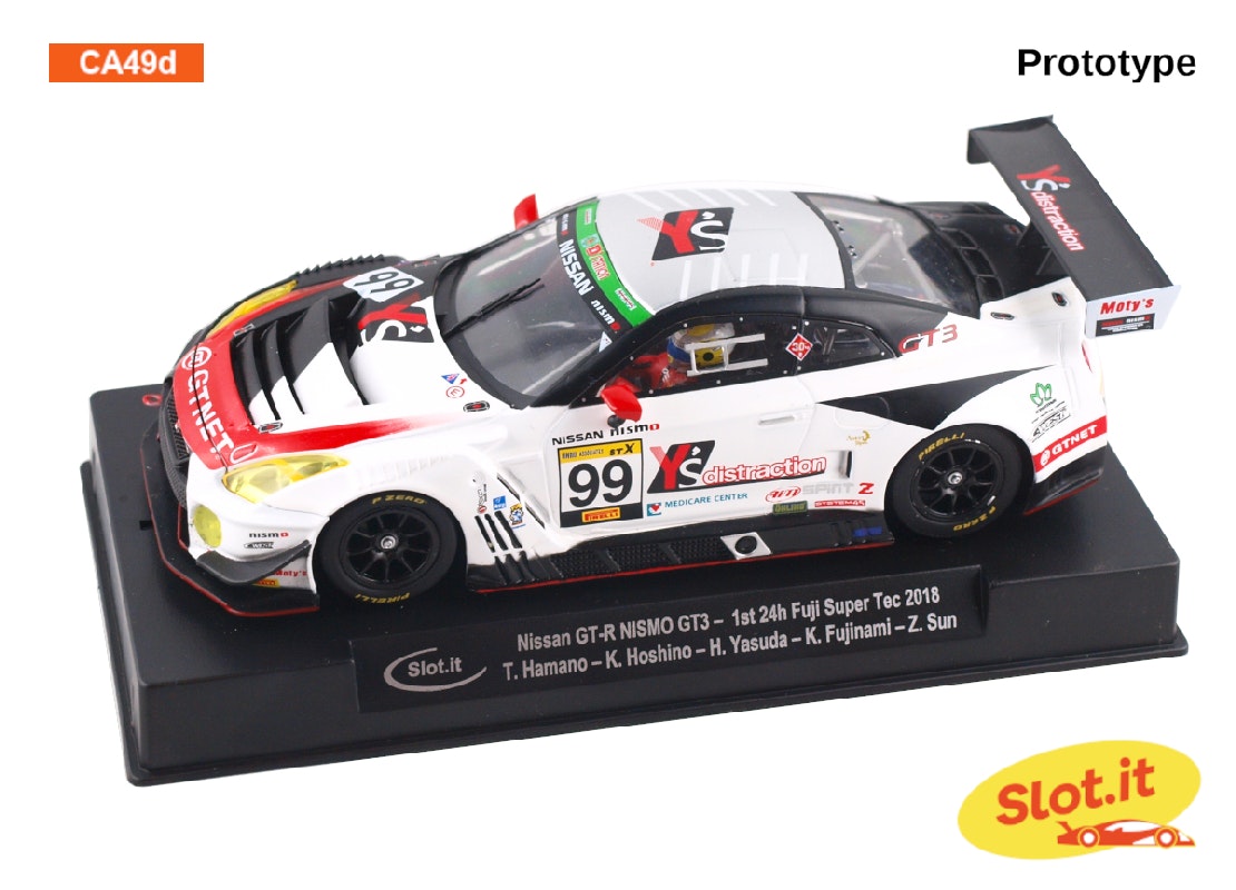 Slot.it - Nissan Nismo - n.99 1st 24h Fuji Super TEC 2018 - PREORDER (Q1-2 2024)