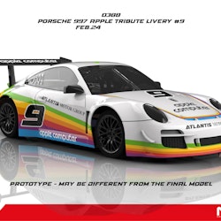 NSR - Porsche 997 Apple Tribute Livery #9  SW SHARK 25 EVO