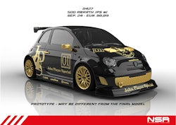 NSR - 500 ABARTH JOHN PLAYER SPECIAL LIVERY #1 SW SHARK 21.5 EVO