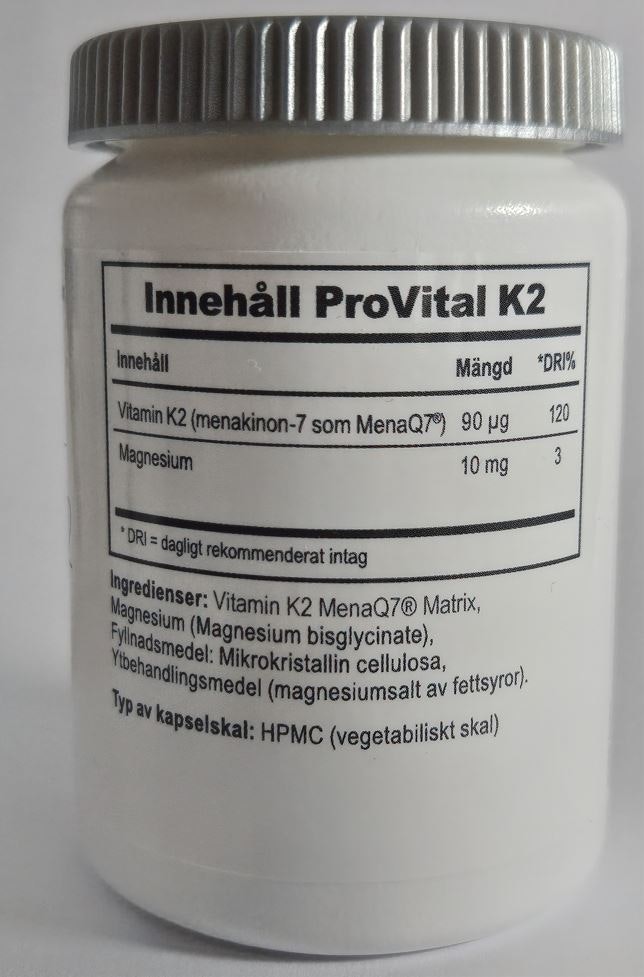 Innehåll ProVital-K2