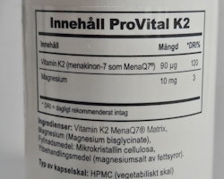 Prenumeration på MenaQ7® ProVital-K2 (50% på första burken)