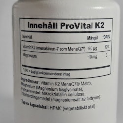 Prenumeration på MenaQ7® ProVital-K2 (50% på första burken)