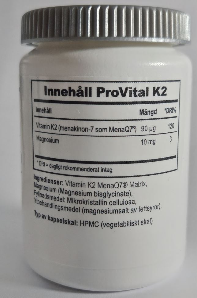 MenaQ7® ProVital-K2 (Ej prenumeration)