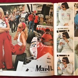 Grand Prix 1974 - Ronnie Peterson och hans sport - bok, 64 sidor - 22 x 22 cm