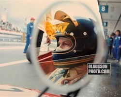 Spanien 1972 - Ronnie kör March 721 - fotoformat 20 x 30 cm