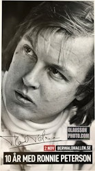 Poster Ronnie Peterson - 40 x 60 cm - Berwaldhallen 2019
