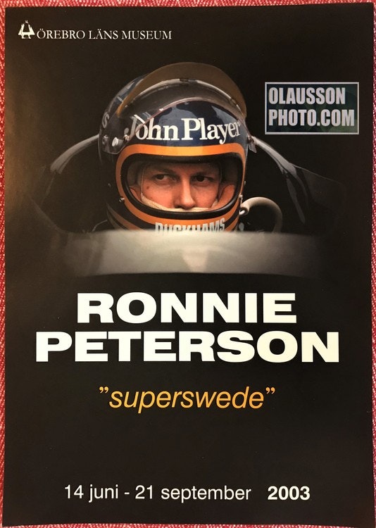 Miniposter Superswede - Örebro Museum 2003 - format 21 x 30 cm