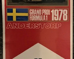 Anderstorp Grand Prix 1978 - F1-VM - Marlboro-dekal 8 x 14 cm