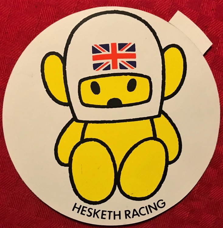 Hesketh i Formel 1 unikt stall, excentrisk Lord - 115 mm diameter