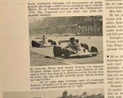 1974/75 årets Bilsport - Ronnies succéår i F1 hos Lotus - 192 sidor