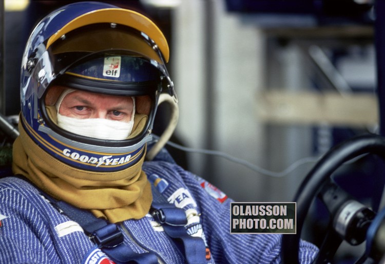 1977 - Ronnie Peterson, sliten, Anderstorp, Tyrrell - format 20x30 cm