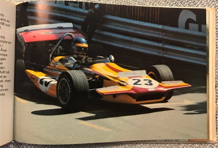 Formula 1 - F1-bok - Ronnies debutår 1970 - 14 x 21 cm, 76 sidor