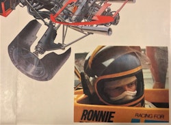 Ronnie i March 701 - pren-talong hos FIB-Aktuellt, A4, mittveck