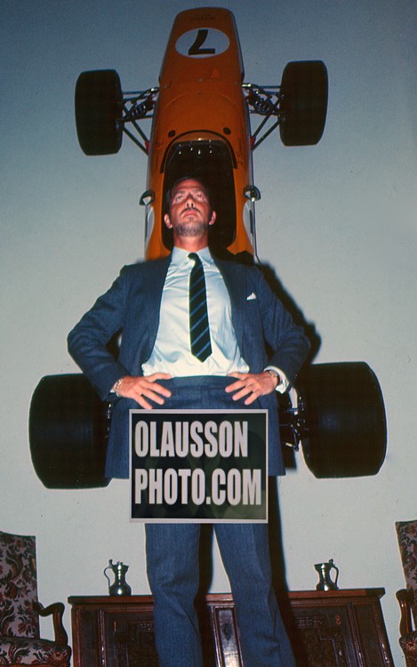 1972 - Joakim Bonnier- en av tre svenska GP-segrare - hemma i Schweiz