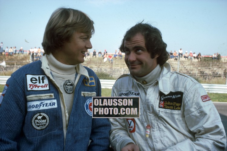 1977 - Gunnar och Ronnie i Holland på Zandvoort