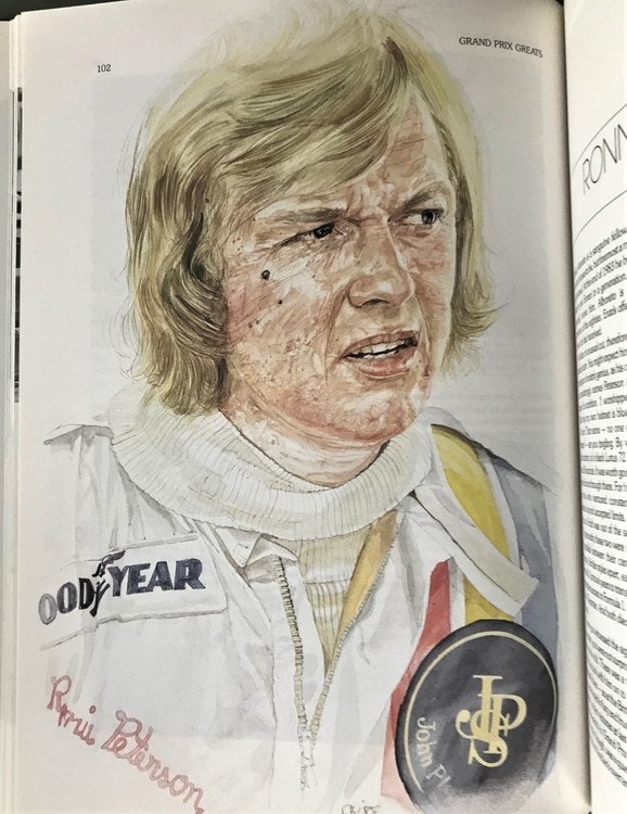 Roebuck: Grand Prix Greats - 220 sidor - 21x28 cm - 25 F1-idoler - förord: Murray Walker