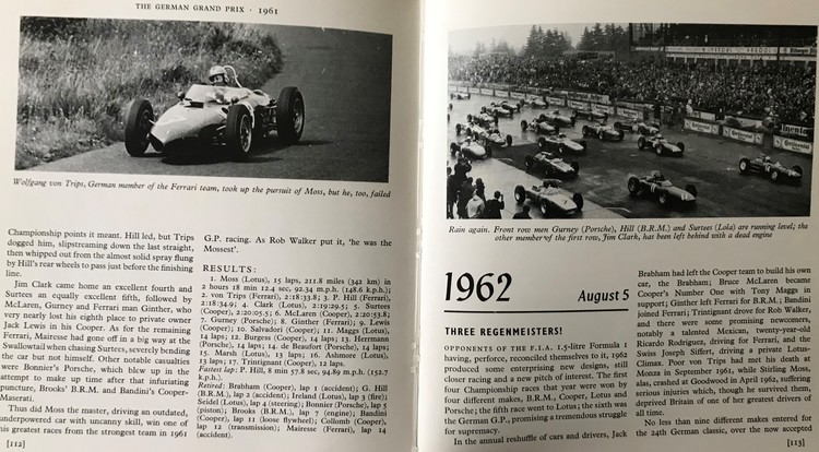 1966 - German GP - Nürburgring - 148 sid Classic Motor Races - C Posthumus, 17x19 cm