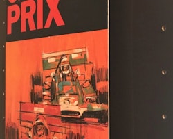 1971 - Zandvoort, Hollands F1-GP -poster på exklusiv alu-ram i format 24 x 62 cm