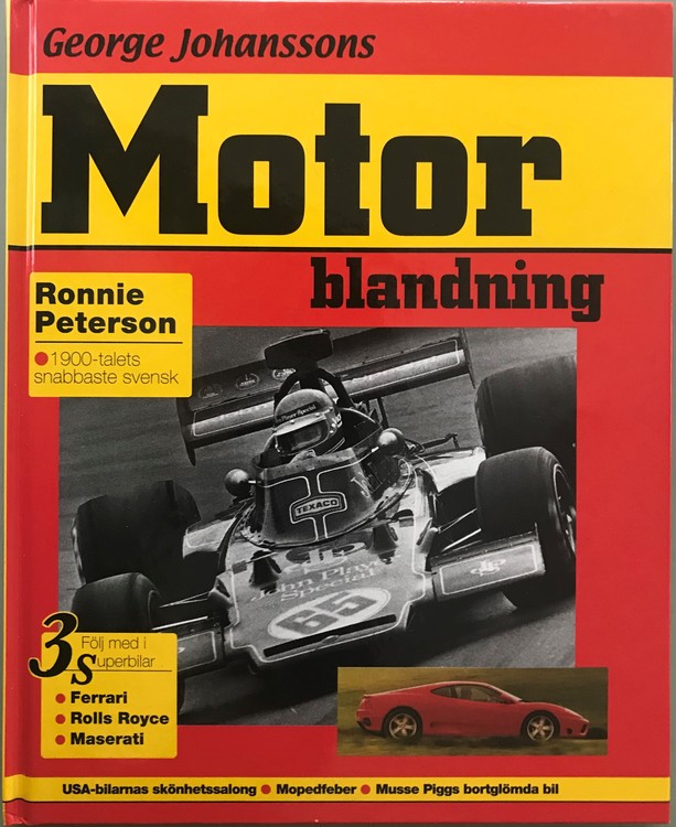 Motorblandning - Stort Ronnie-jobb - 18 x 21 cm - 90 sidor