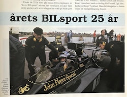 Årets Bilsport - 25 år - jubileumsutgåva 1992/93 - 240 sidor