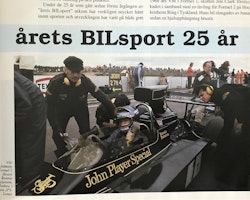 Årets Bilsport - 25 år - jubileumsutgåva 1992/93 - 240 sidor