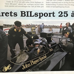 Årets Bilsport - 25 år - jubileumsutgåva 1992/93 - 240 sidor