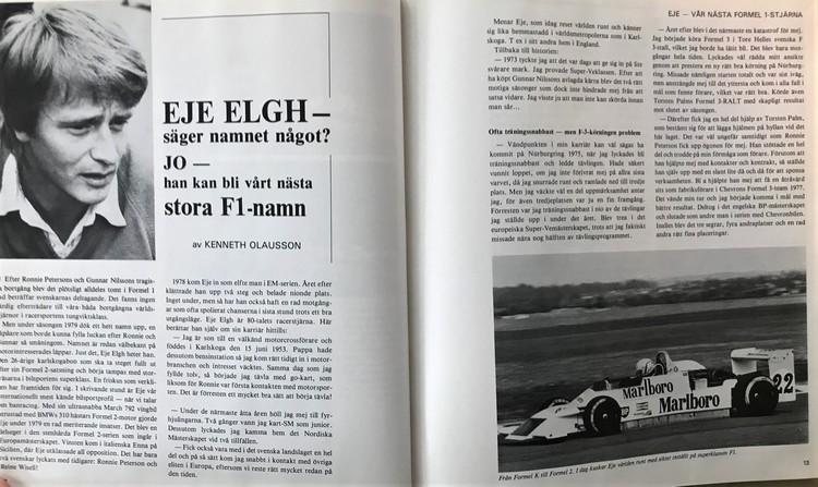 Årets Bilsport 1979/80 - 192 sidor - 21 x 24 cm - fint skick