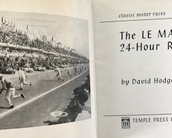 Le Mans 24H Race av David Hodges - 1923-63 - 140 sid eng. bok