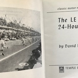 Le Mans 24H Race av David Hodges - 1923-63 - 140 sid eng. bok