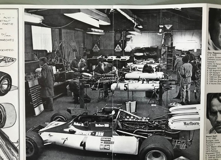 Unik Marlboro broschyr inför Monacos GP 1973 - 18-sid utvik