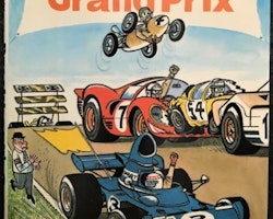 Brockbank's Grand Prix - unik bok av skämttecknaren Russell B - 100 sidor - 19x25cm