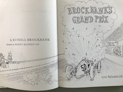Brockbank's Grand Prix - unik bok av skämttecknaren Russell B - 100 sidor - 19x25cm