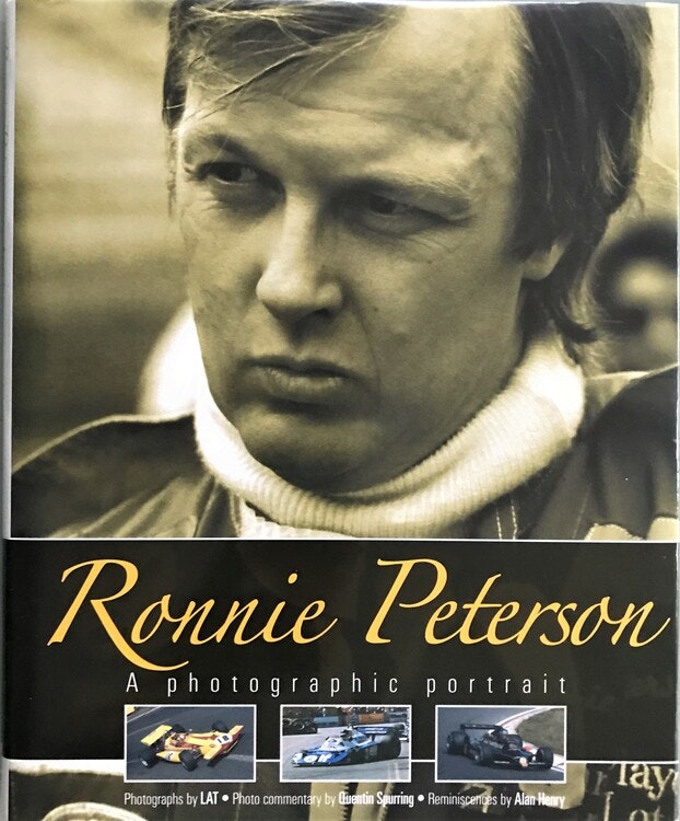 Ronnie Peterson - a photographic portrait - LAT/Q Spurring-bok - 240 sidor - 24 x 29 cm