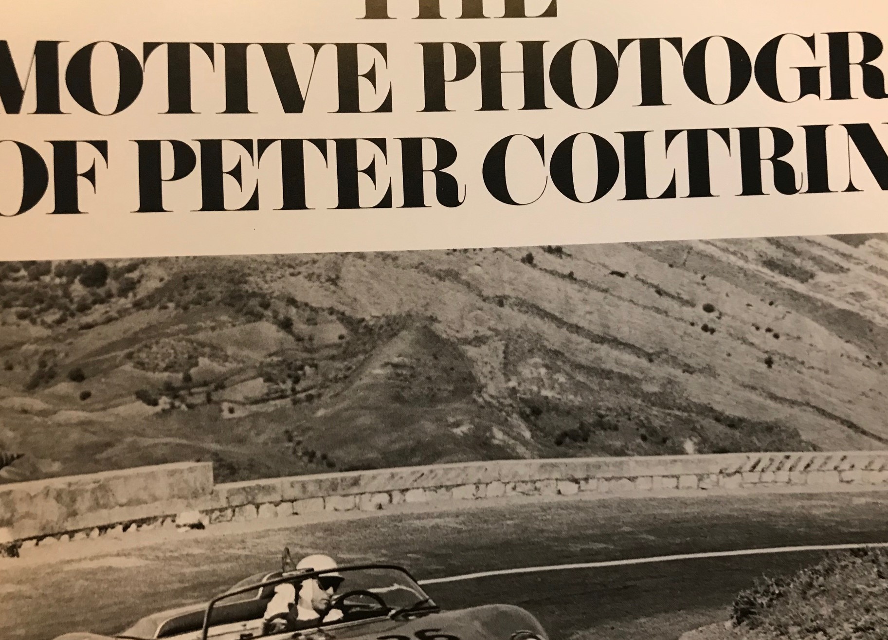 Photography of Peter Coltrin - fin fotobok i svartvitt från '78, ca 100 sid, format 24x30cm