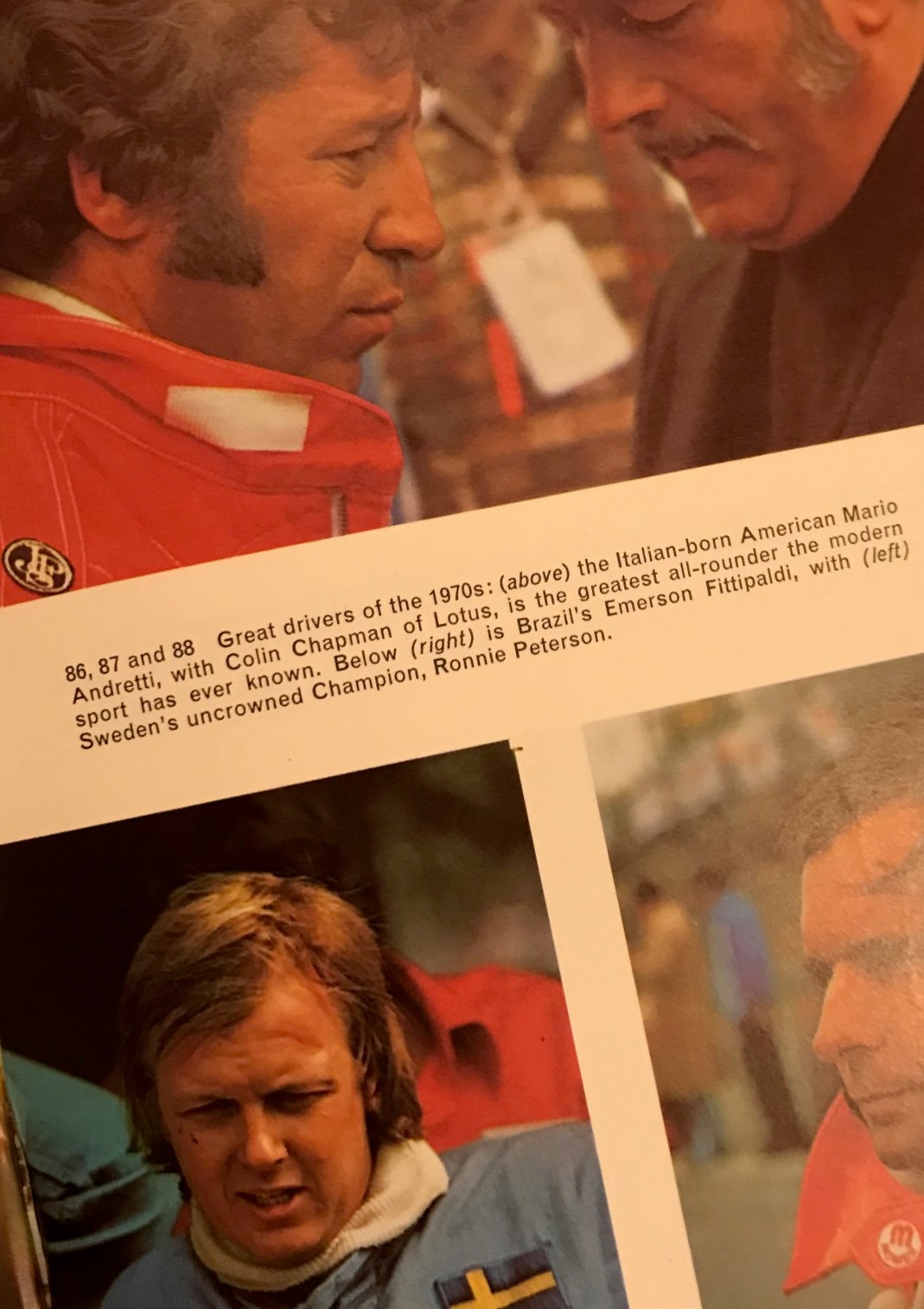 Motor Racing in Colour - Doug Nye - F1-bok från 1978 - 214 sidor - format: 14 x 20 cm