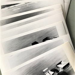 Formel 1-VM 1975 - 12 foto från 10 olika stall - format 70 x 100 mm