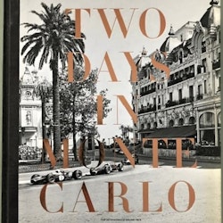Two Days in Monte Carlo - exklusiv svensk bok fr 67 års GP i storformat, 184 s, eng. text
